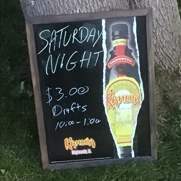 2003 Kahula Advertising sign 24x18in - Picture 2 of 4